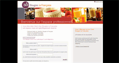 Desktop Screenshot of pro.bougies-la-francaise.com